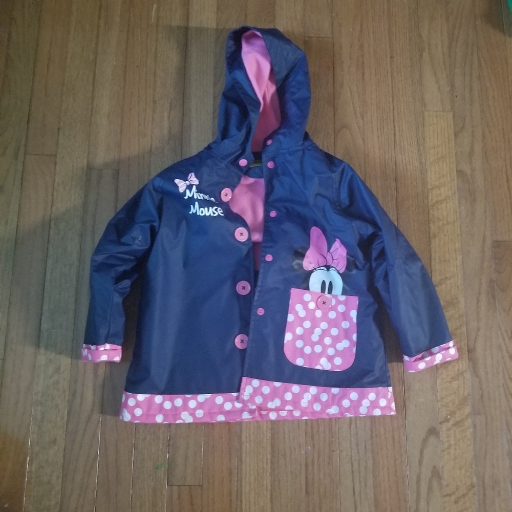 Minnie mouse rain coat